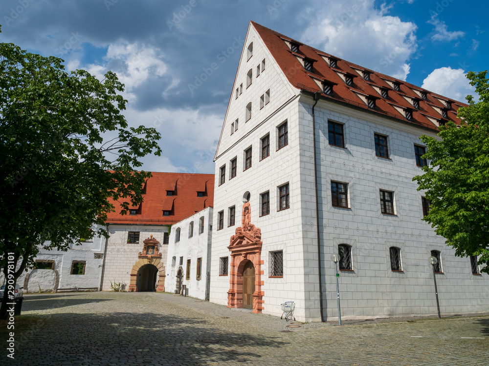 Ulm, Germany - Jul, 20th 2019: The Labor Court Ulm , a court of labor jurisdiction , is one of the nine Baden-Württemberg labor courts