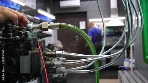 diagnostics of a diesel fuel pump of a high pressure