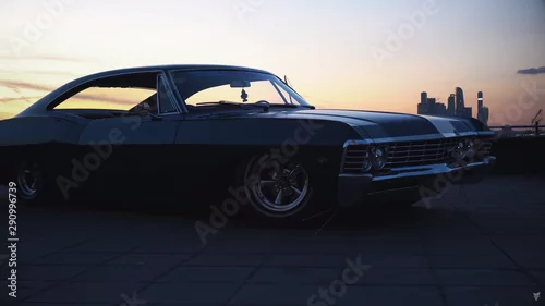 Obraz samochód na drodze