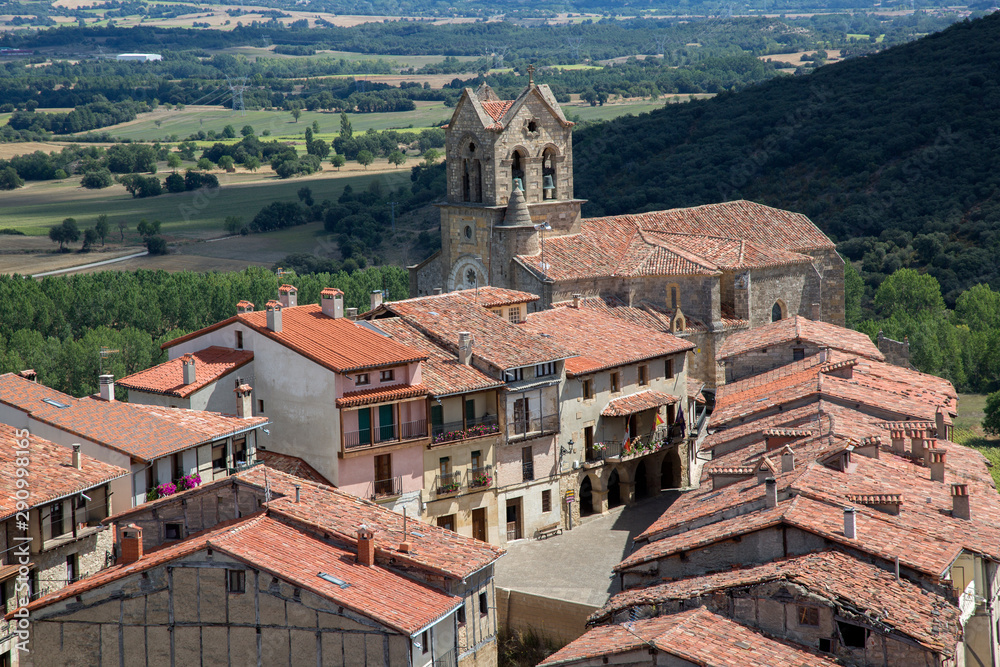 Obraz premium Church in Village of Frias, Burgos