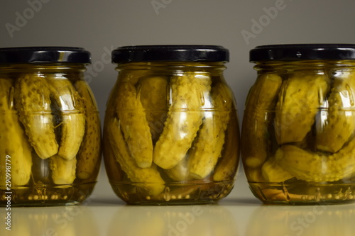 Ogórki konserwowe w słoiku