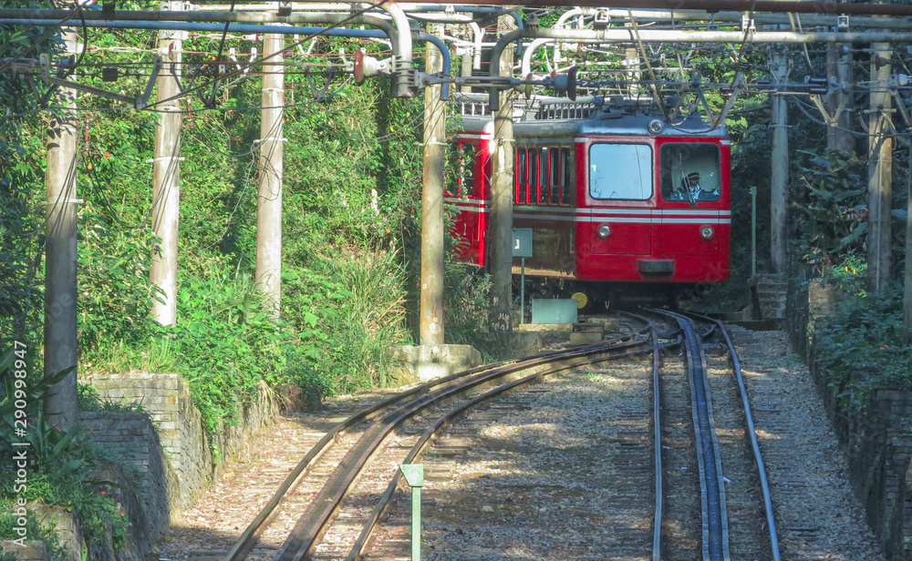Obraz premium train at station