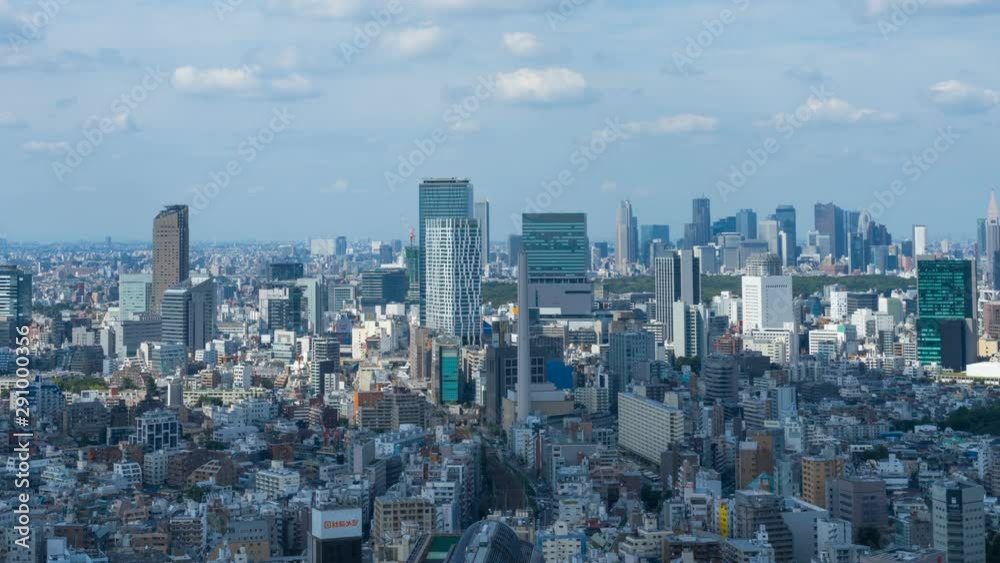 東京風景 タイムラプス 渋谷 新宿 東京風景 タイムラプス 渋谷 新宿