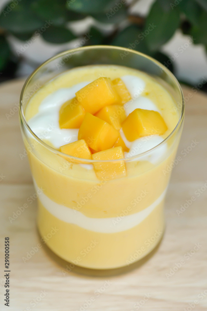 mango smoothie or mango yogurt smoothie mango smoothie or mango yogurt smoothie