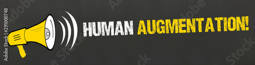 Obraz na płótnie Human Augmentation! 