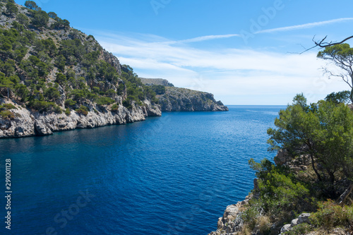 Fototapeta Naklejka Na Ścianę i Meble -  view of Pollensa Bay in Majorca