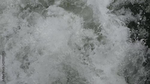 Wallpaper Mural  Water foam trace behind the large ship goes till the horizon. Torontodigital.ca