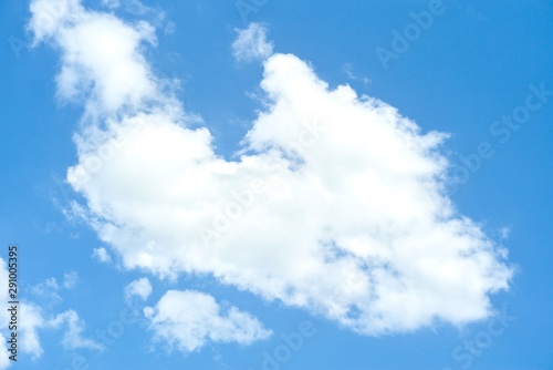 Abstract texture and background of cloudy blue sky