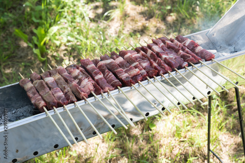 Cooking Abruzzesi arrosticini photo