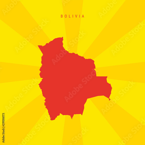 Bolivia Vector Map