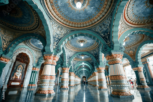 Canvastavla Mysore palace in India