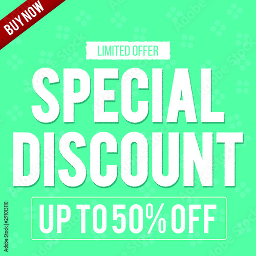 Sale banner blue template design. Big sale special offer. End of season special offer banner. vector illustration.