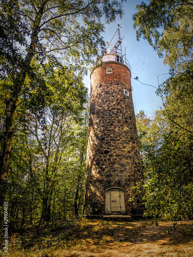 Kikut Lighthouse, Wolin island, Poland