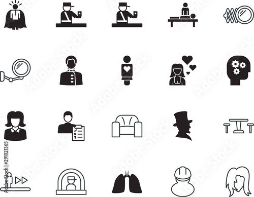 people vector icon set such as: avatar, history, inspiration, collection, diagnostic, god, think, image, summer, mechanic, registration, xray, outline, outdoor, historic, cape, christianity, sketch