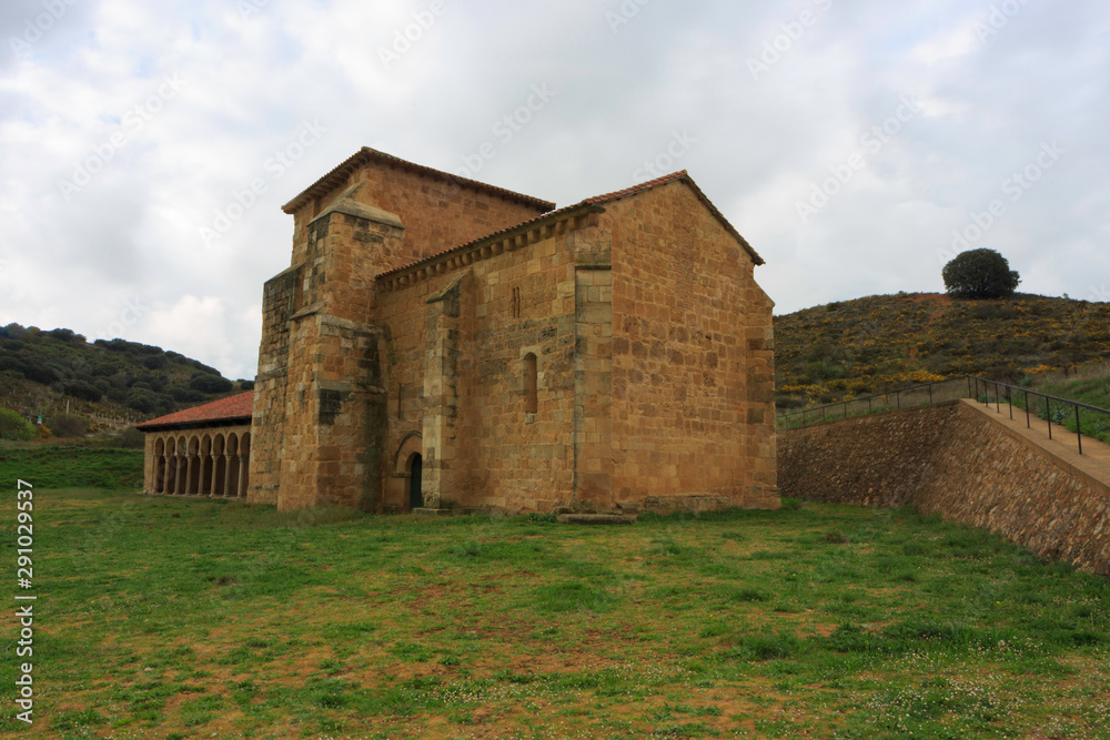 León,Spain,4,2015; Monastery of San Miguel of Escalada founded at the end of ninth century.