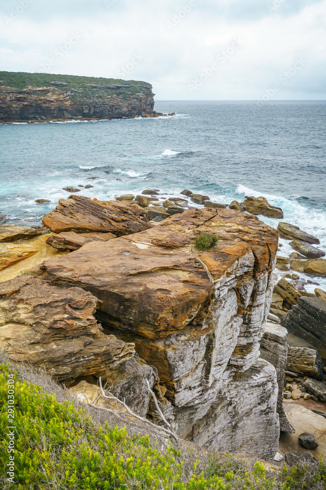 hikink in the royal national park, providential lookout point, australia 54