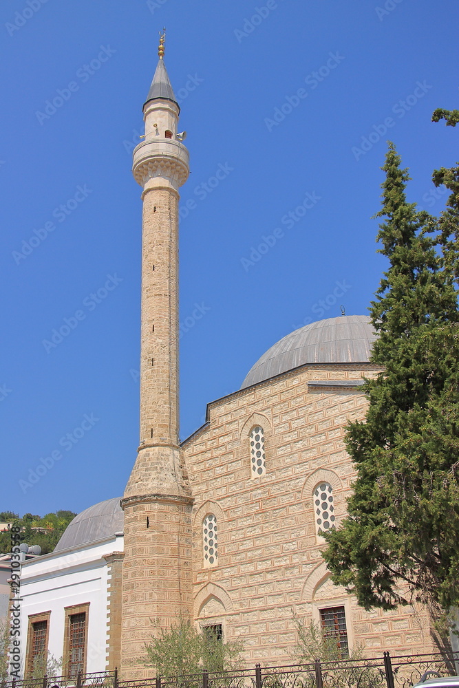 Fototapeta premium 16th-century Lead Mosque in Berata, southern Albania, built between 1553-1554.