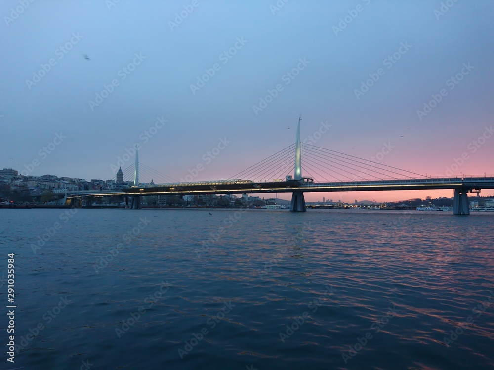 istanbul landmark modern bridge