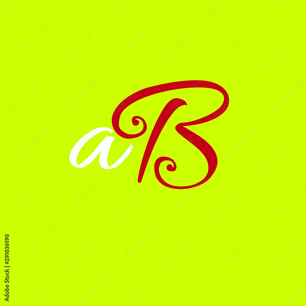 A & B initial letter logo luxury art vector design A & B initial letter logo luxury art vector design