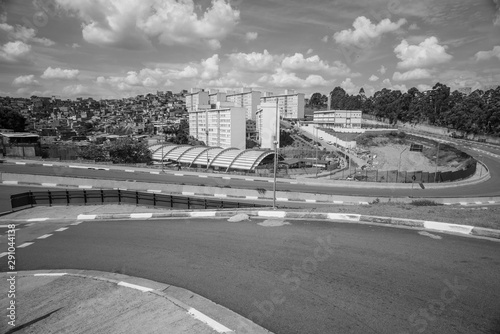 Slum of Paraisopolis in Sao Paulo city photo