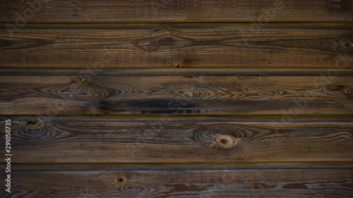 alte braune rustikale verwitterte Holztextur - Holzhintergrund längs/horizontal