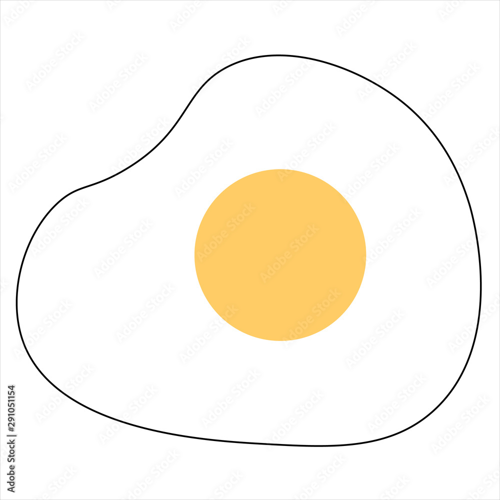 Foods icons vector design. Fried egg icon vector illustration Foods icons vector design. Fried egg icon vector illustration