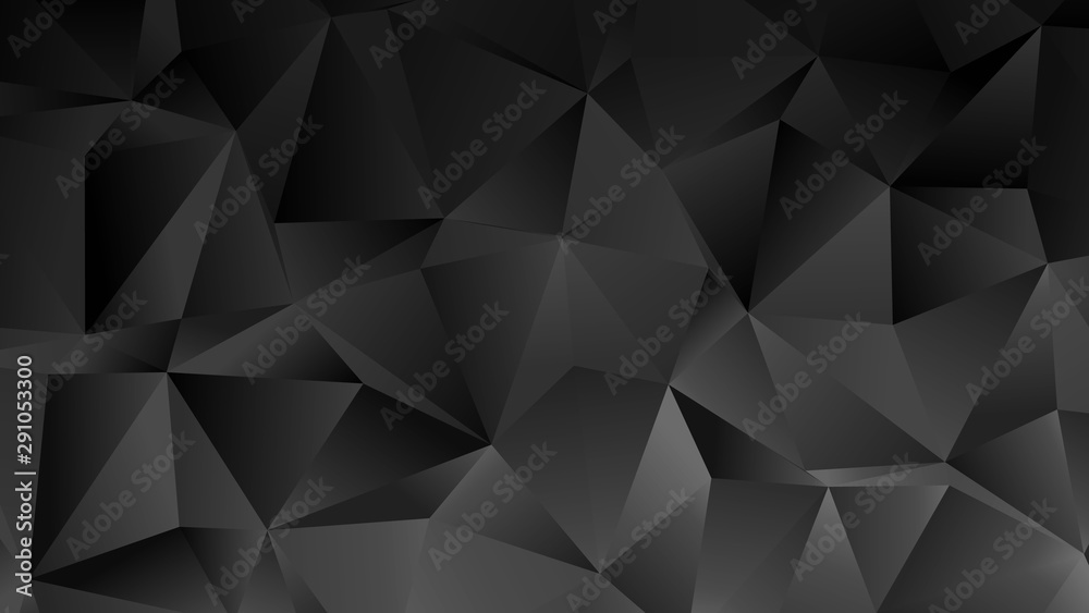 Trendy Low Poly Dark Background for Your Business Trendy Low Poly Dark Background for Your Business