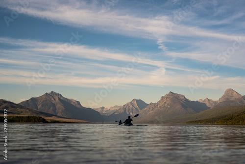 Kayaking in Glacier National Park