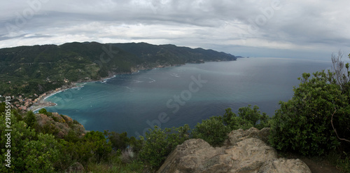 view of island in the sea