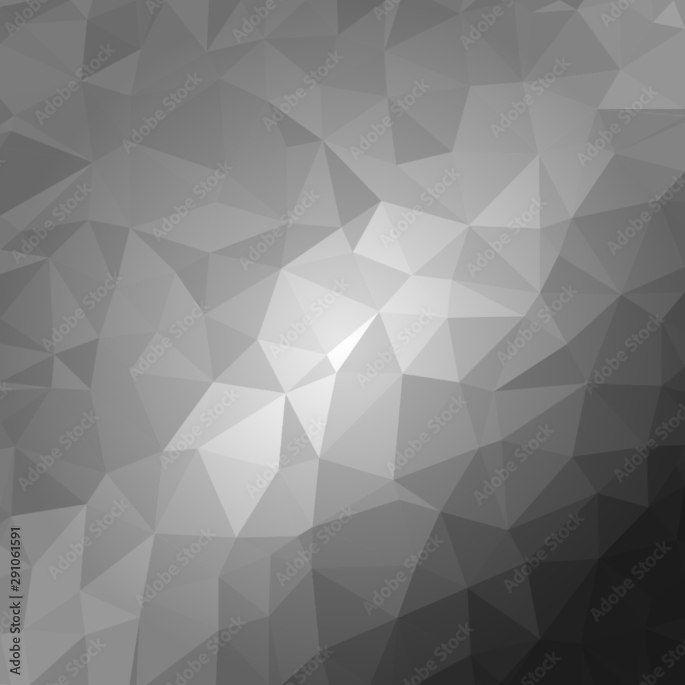 abstract background with triangles black and white   