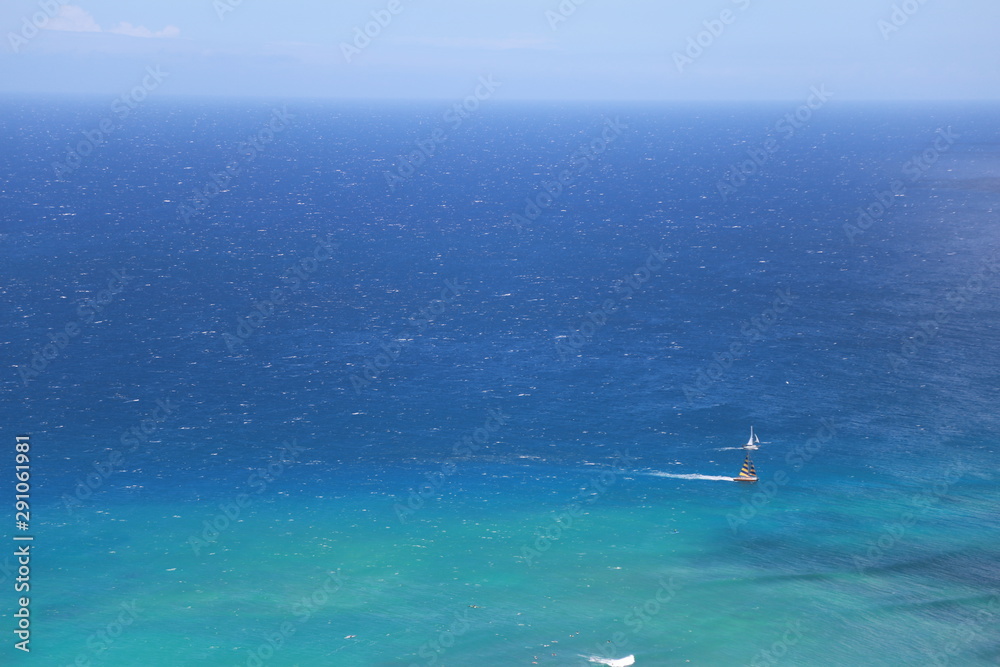 Obraz premium yacht in the sea