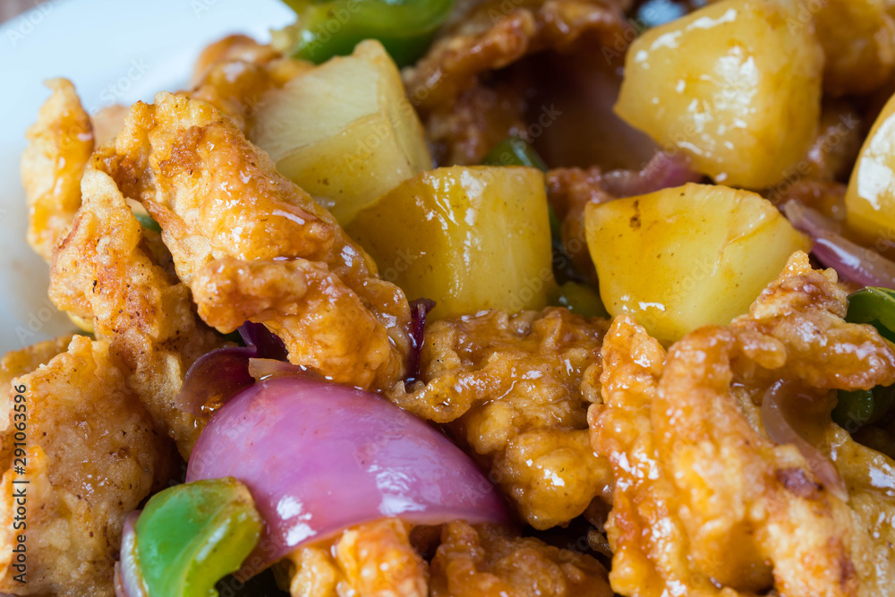 sweet and sour fried pork tenderloin sweet and sour fried pork tenderloin