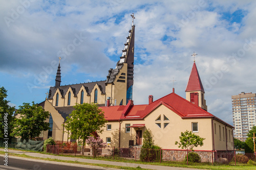 Kostel Svyatogo Ioanna Krestitelya, catholic church in Minsk, Belarus photo