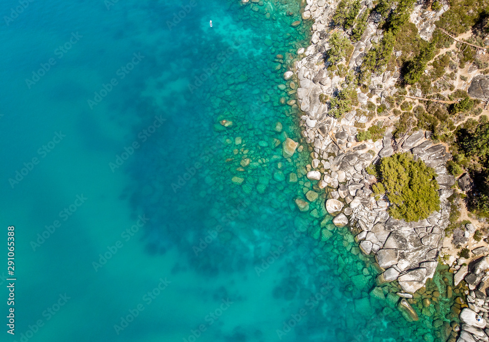 Fototapeta premium Lake Tahoe Drone Shots