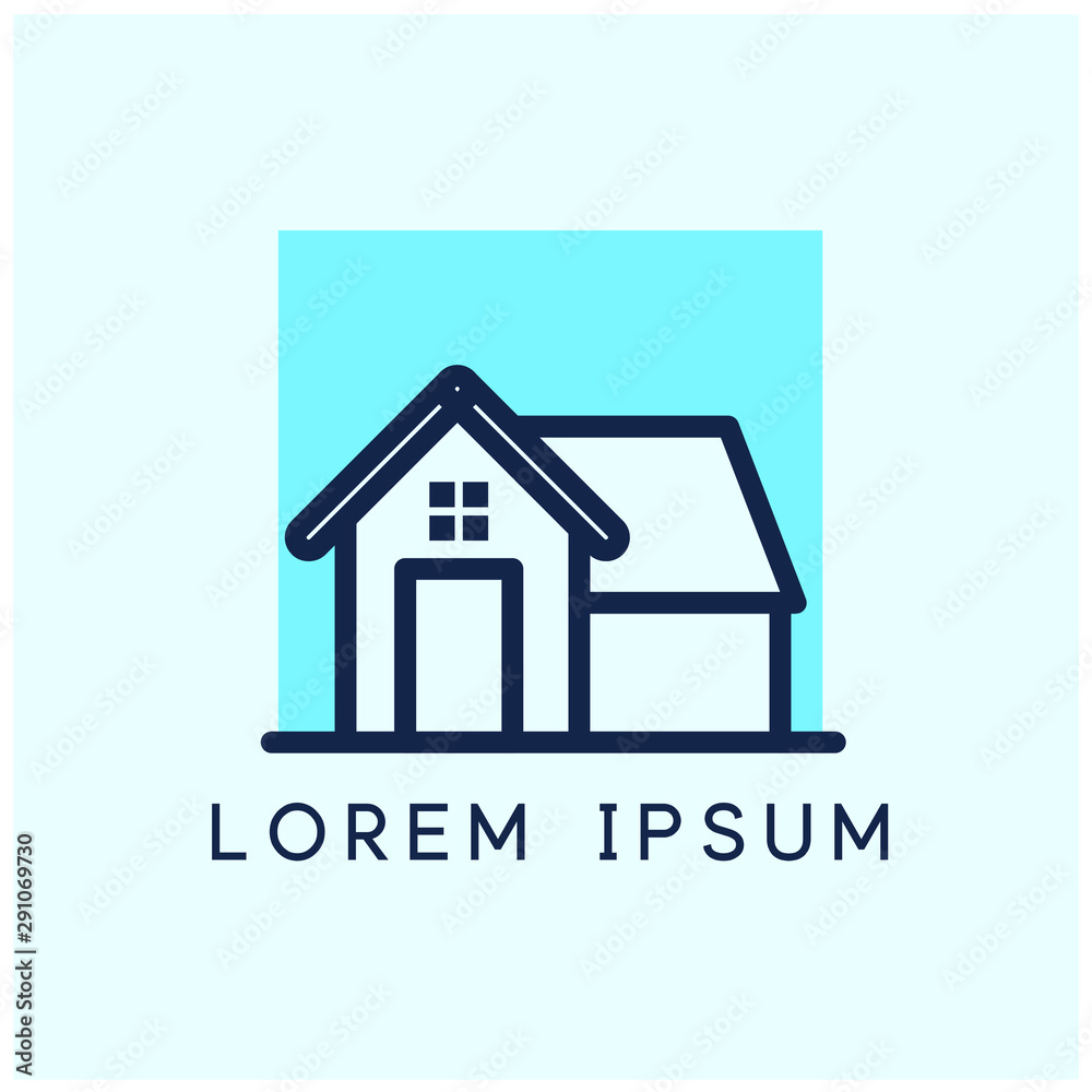 home logo vector, with simple design style home logo vector, with simple design style