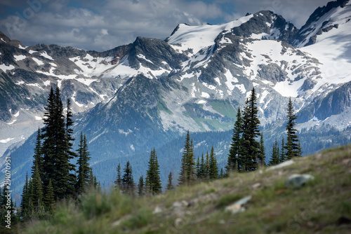 Beautiful landscape in Whistler BC, British Columbia, Canada.