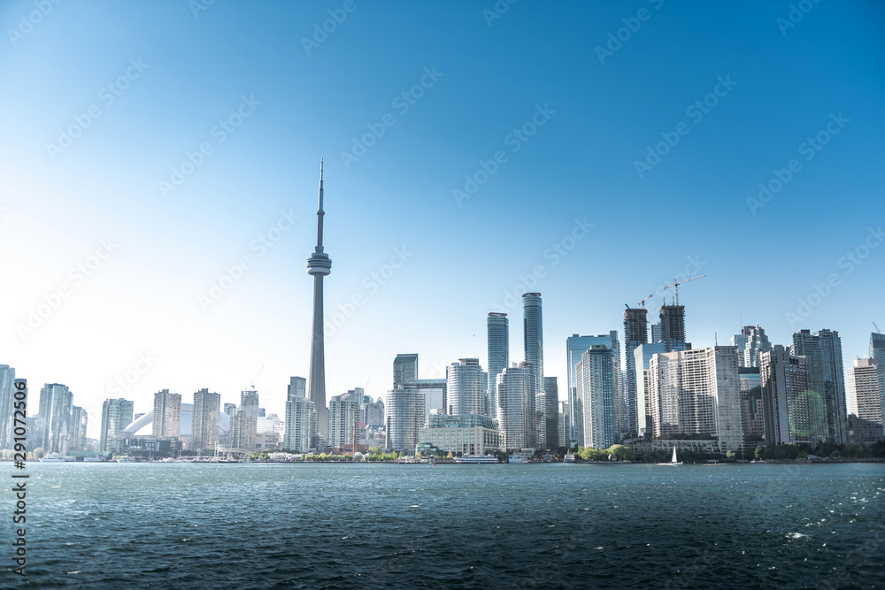 Toronto city skyline, Ontario, Canada