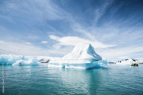 Jokulsarlon glacier ice lagoon, Iceland