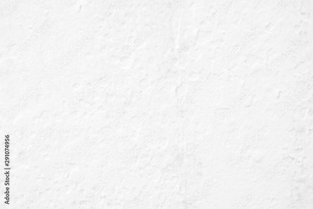 Fototapeta premium The surface rugged of white cement or concrete wall for background, Paper, texture.