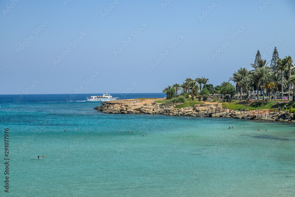 tropical island in the sea Cyprus