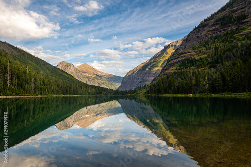 Avalanche Lake, Glacier National Park, Montana photo