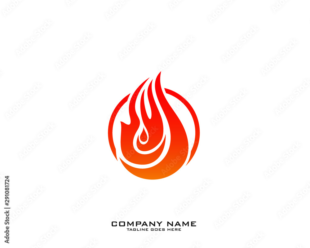 Fire flame Logo Template Fire flame Logo Template