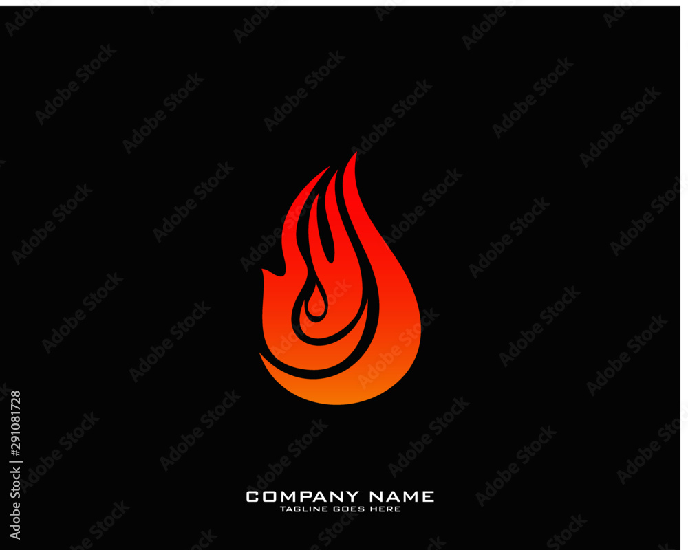 Fire flame Logo Template Fire flame Logo Template
