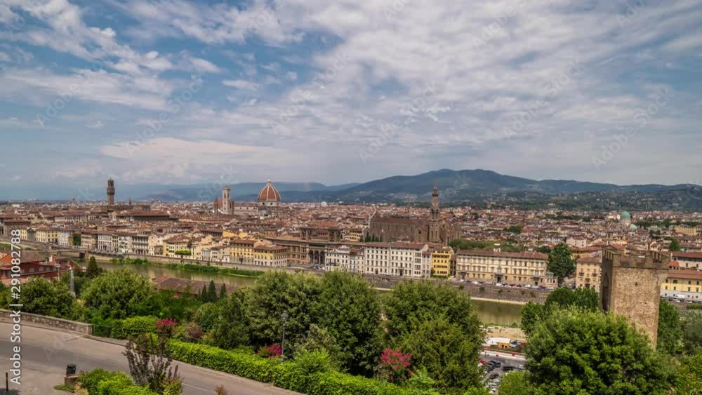 Flyover Ponte Vecchio, Florence Hyperlapse Flyover Ponte Vecchio, Florence Hyperlapse