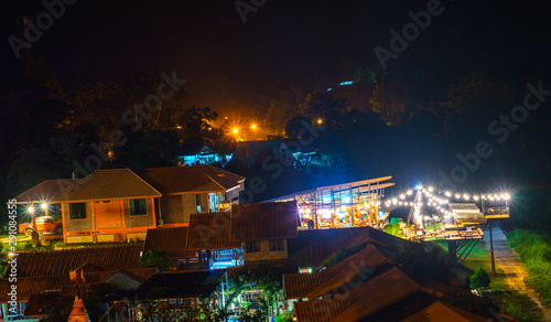 Mekong River at night