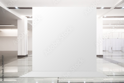 Aspect ratio - 4:3 Fabric Pop Up basic unit Advertising banner media display backdrop, empty background