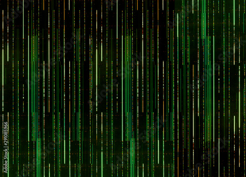 LED moniter, Displaying distorted images of digital, abstract texture background