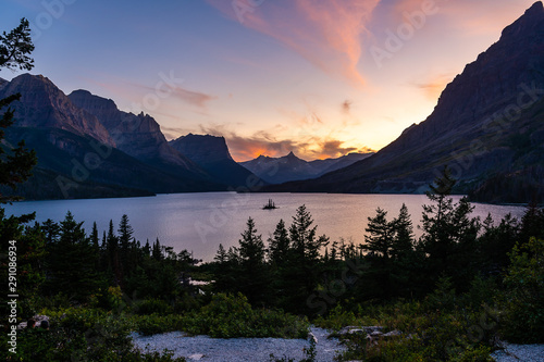 Wild Goose Island at Dusk photo