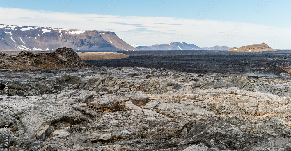 Fototapeta premium lava field