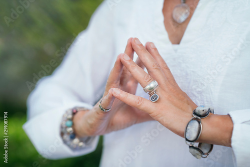 Fotografie Centering Exercises, Self-Care Wellbeing Practice